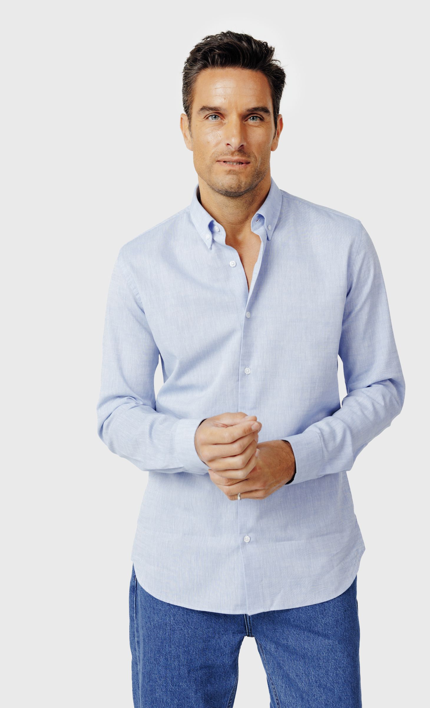 Chemise boutonnée Bleu Levi's - Homme Chemise boutonnée Bleu Levi's - Homme