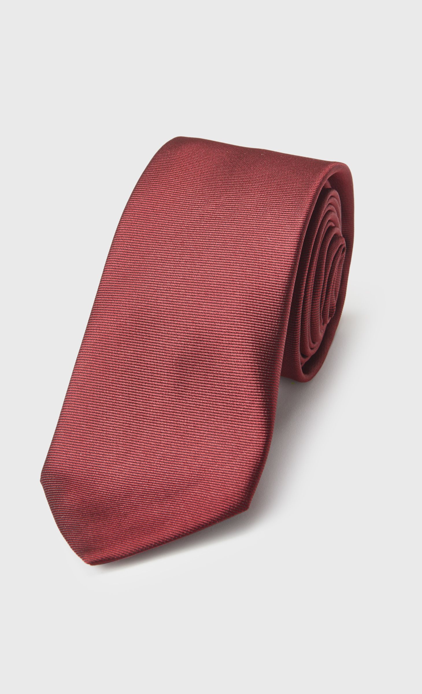 Cravate bordeaux unie Arrow