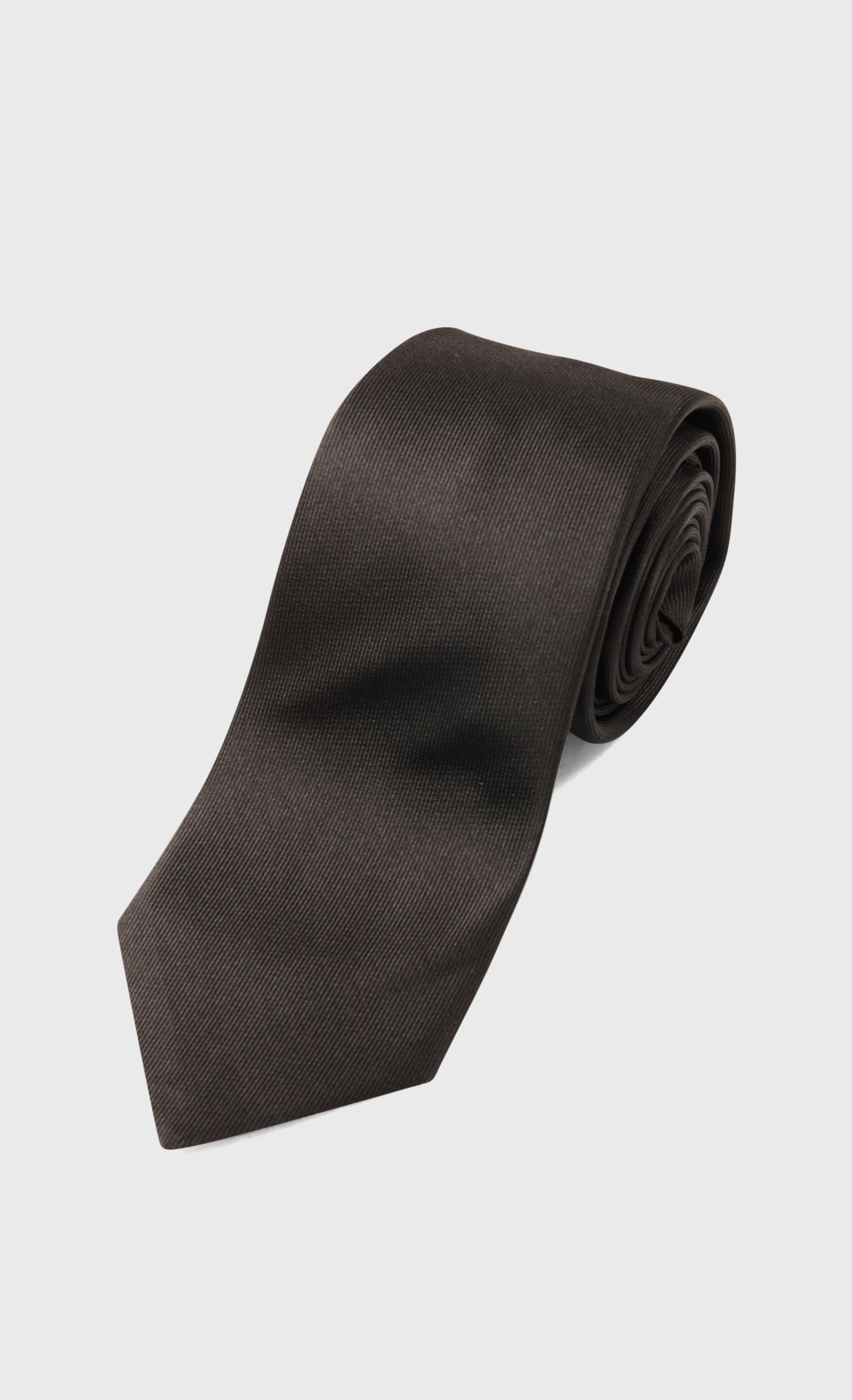 Cravate noir unie