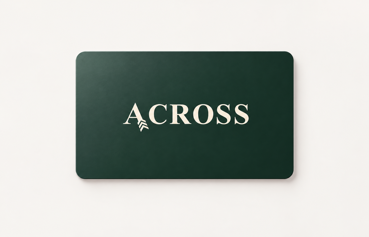 E-carte cadeau ACROSS